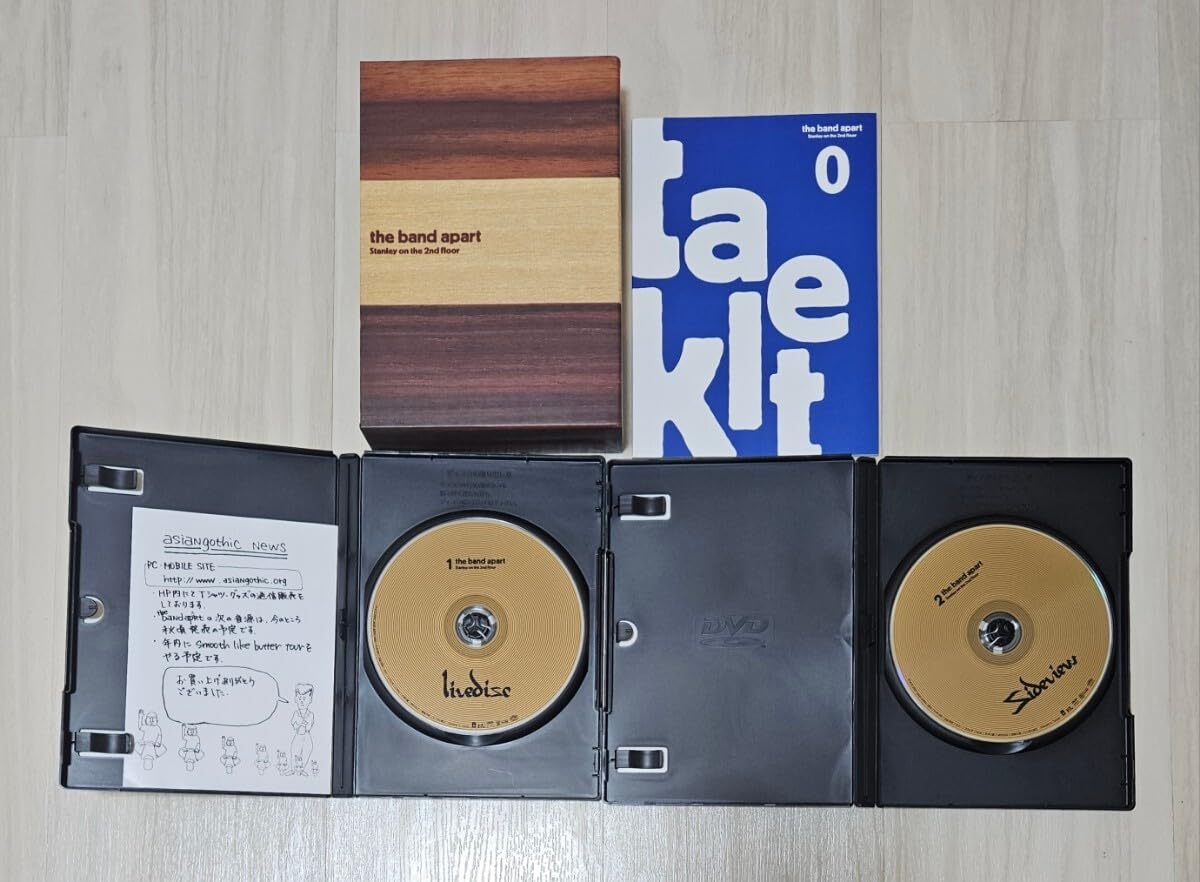 the band apart CD/DVD 8枚セット（未開封2枚あり）☆ ☆ the band apart CD/DVD 8枚セット（未開封2枚あり）